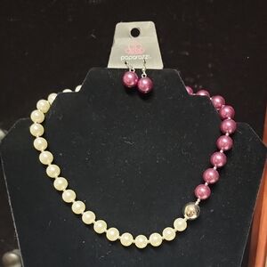 Paparazzi Necklace - 5th Avenue A-Lister - Purple